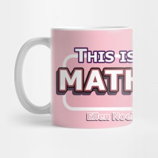 Math Free Zone Mug